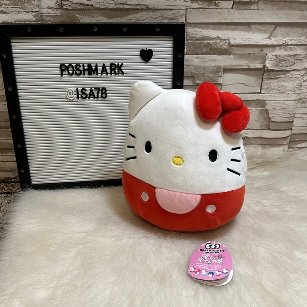 Squishmallow Official Hello Kitty Stuffed Plush Toy Animal. - Picture 3 of 11
